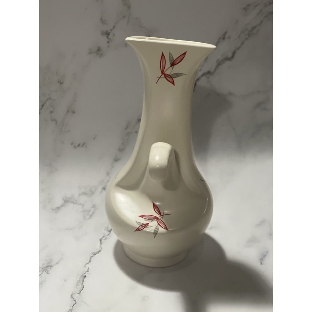 Rare Vintage Beswick England 1367 Ceramic Jug – Mid-Century Modern‎ Leaf Design - Picture 4 of 15